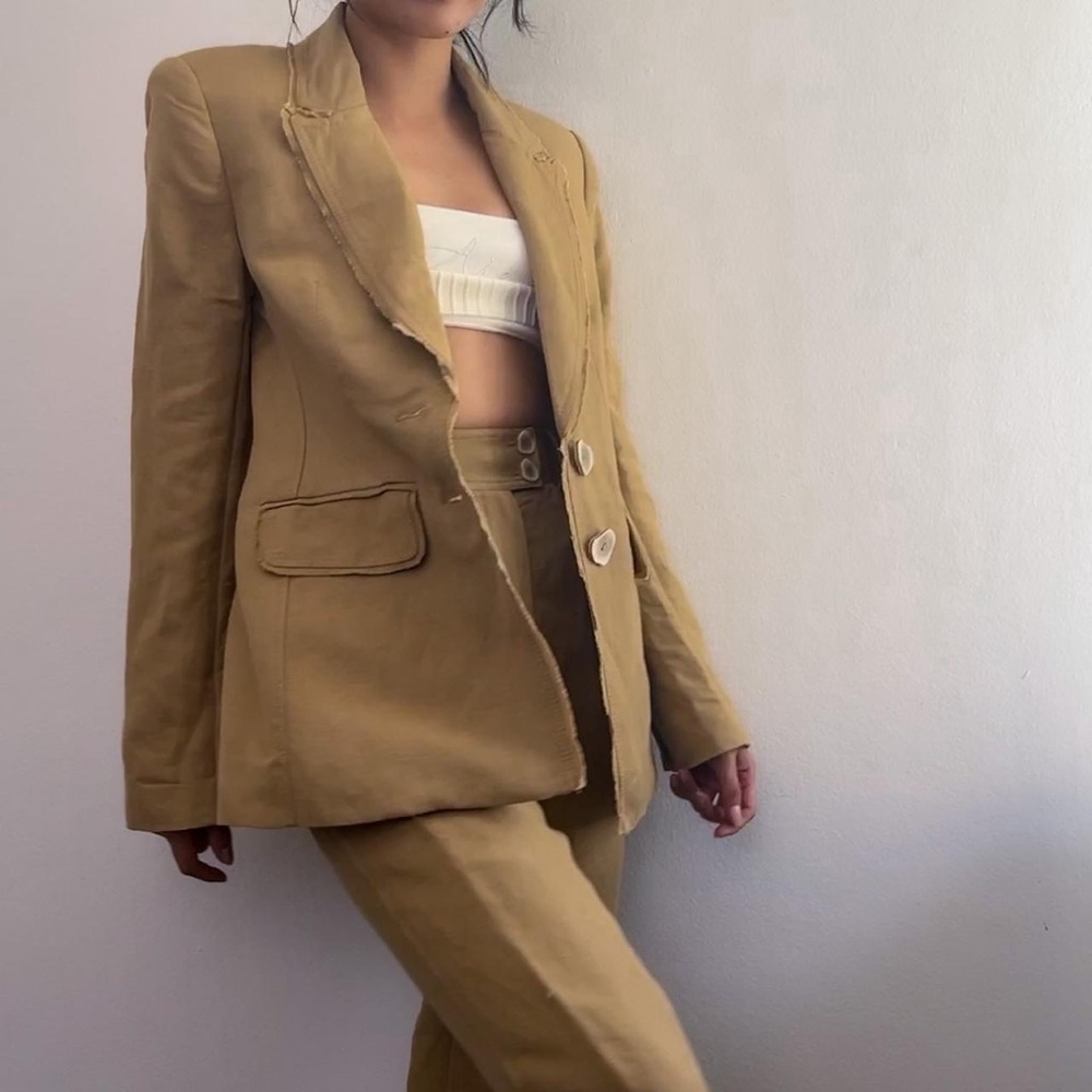 🛑 SOLD 🛑 AJE Estate Cut Out Safari Blazer • Size 6 • BNWoT • Never Worn - Picture 4 of 9